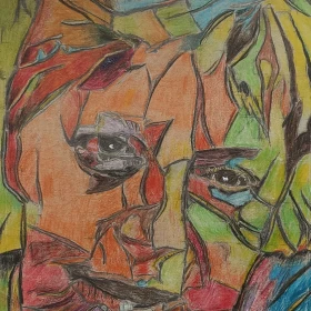 Szkice, portrety ołówkiem, węglem i kredą